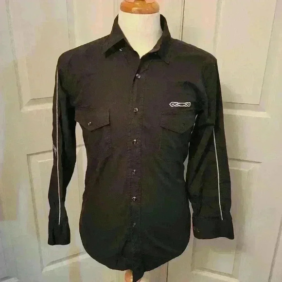 Vintage Express Rider Western Cowboy Country Horse Rodeo Workwear Men's Size S - Picture 1 of 5